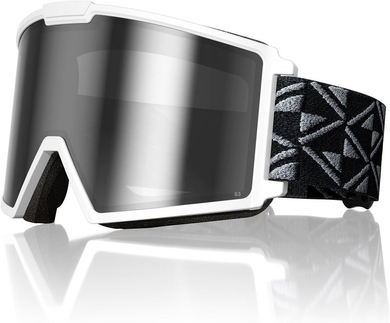 Innerking OTG Ski Goggles SGS Approved, Over Glasses Snow Snowboarding Winter Goggles Anti Fog for Adult, Youth, Men Women - Image 1